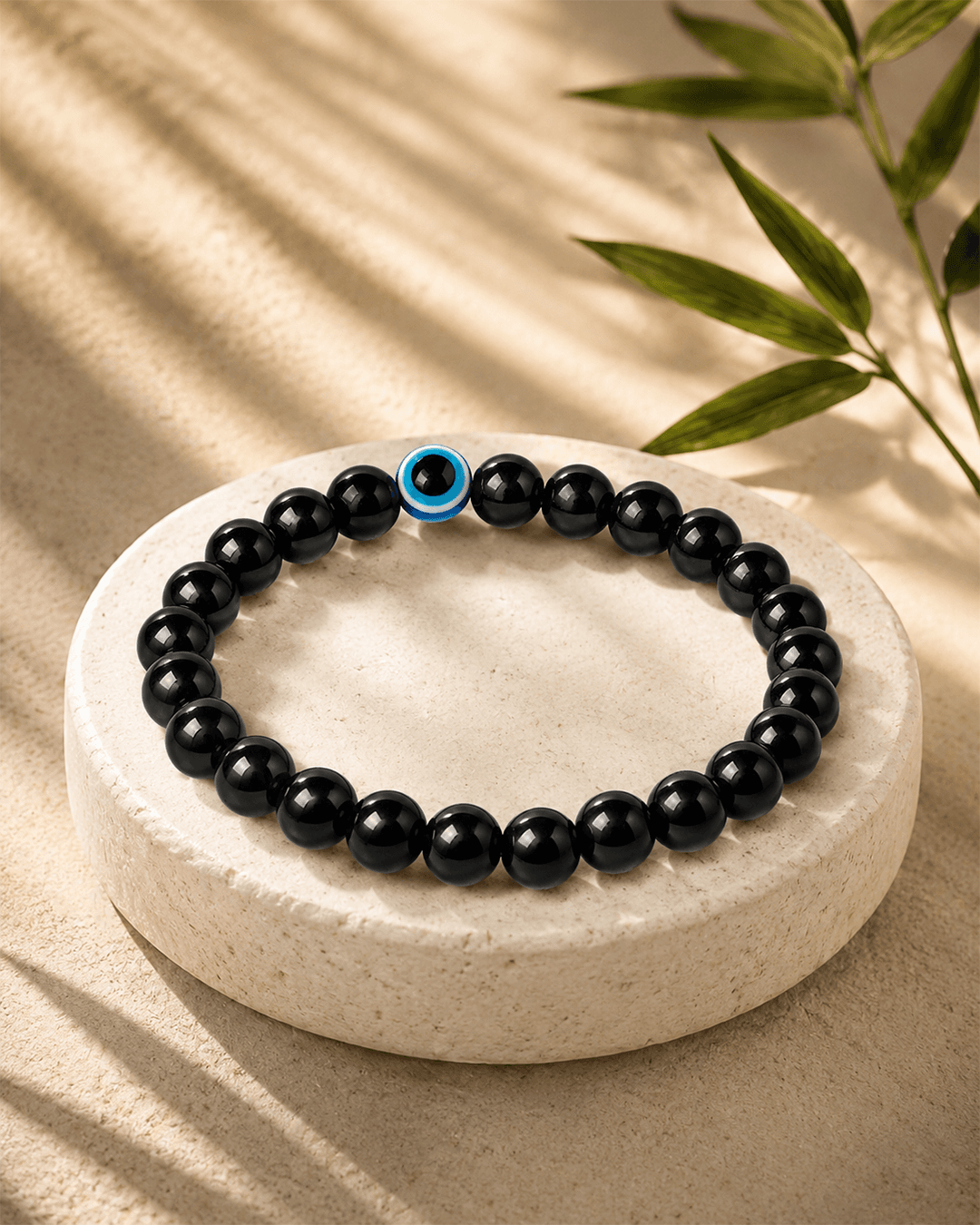 Black Tourmaline Evil Eye 