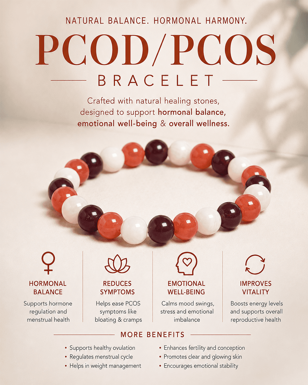 PCOD/PCOS Bracelet — thumbnail 2