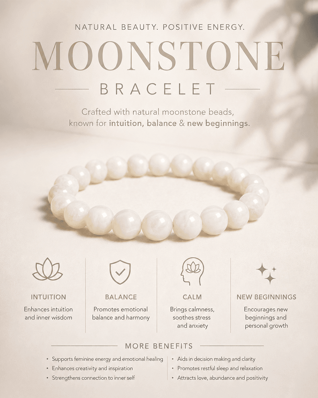 Moonstone Bracelet — thumbnail 2
