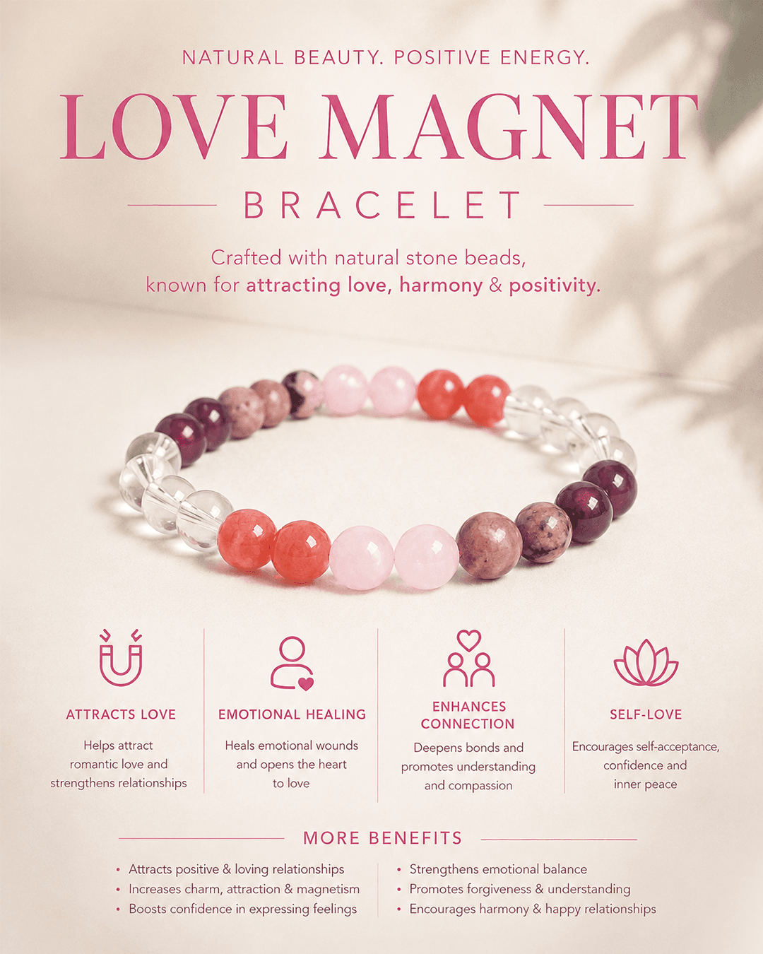 Love Magnet Bracelet  — thumbnail 2