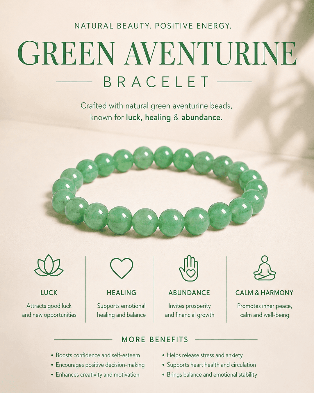 Green Aventurine Bracelet  — thumbnail 2