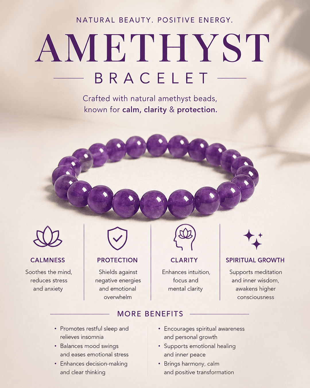 Amethyst Bracelet — thumbnail 2