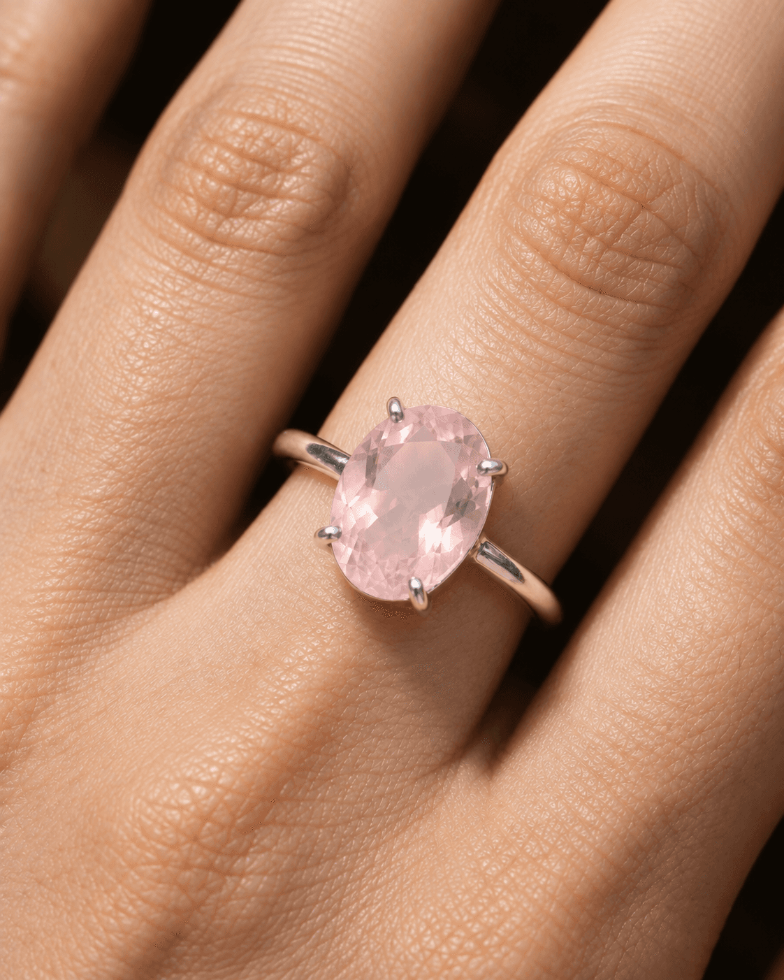 Rose Quartz Ring — thumbnail 2