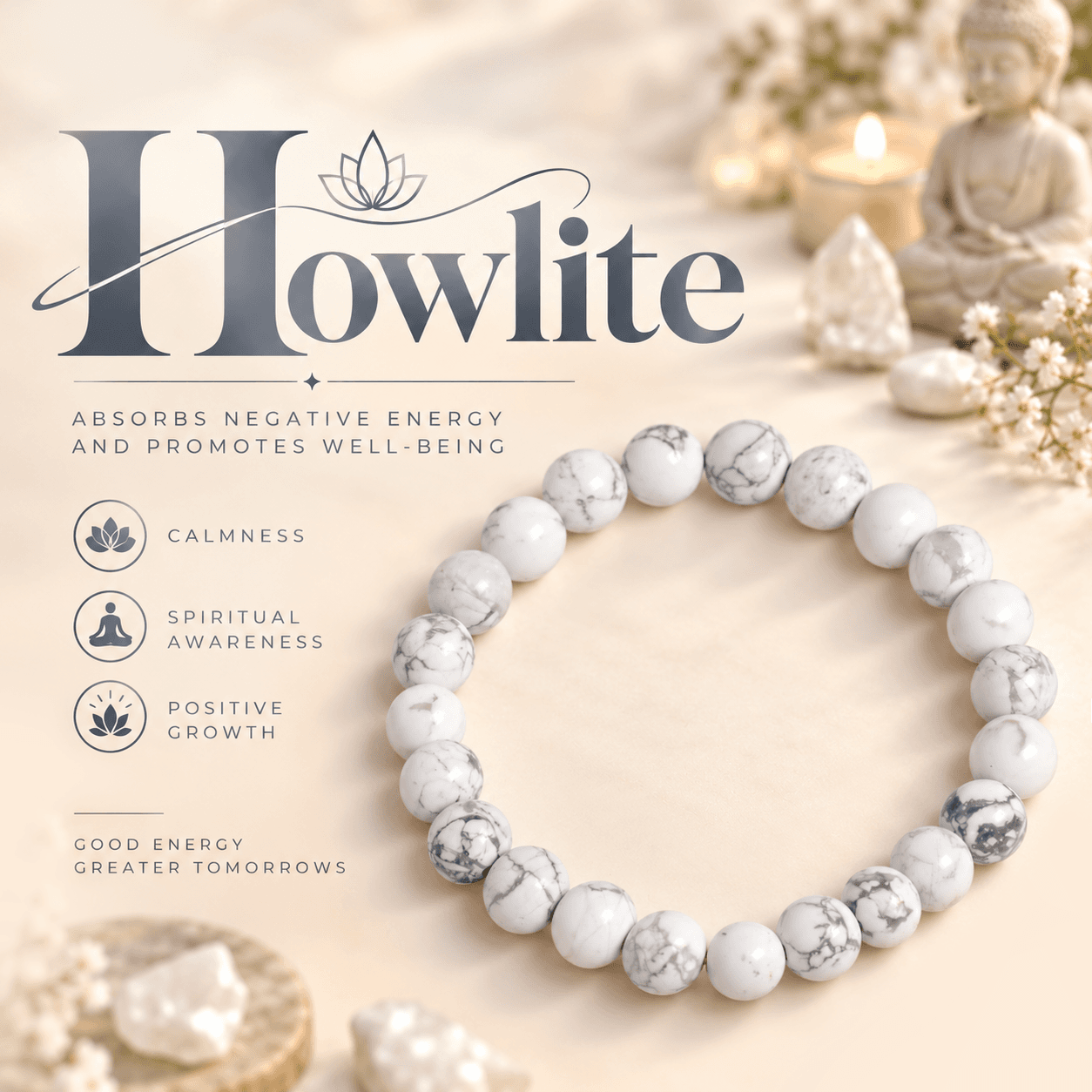Howlite Bracelet